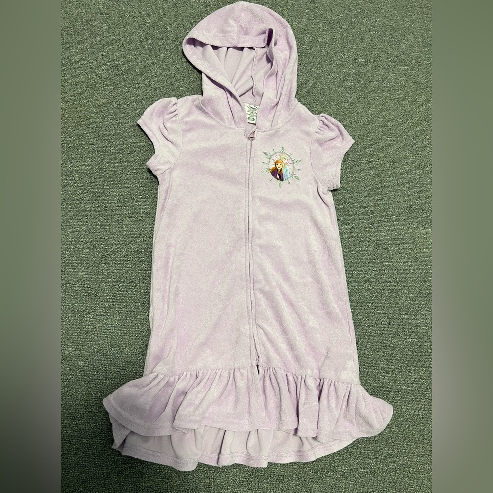 Disney Lavender Elsa swim coverup